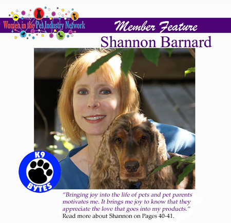 Shannon Barnard's Member Feature - Spring 2017 Top Women in the Pet Industry Magazine