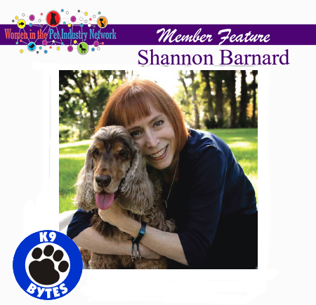 Shannon Barnard's Member Feature - Winter 2018 Top Women in the Pet Industry Magazine