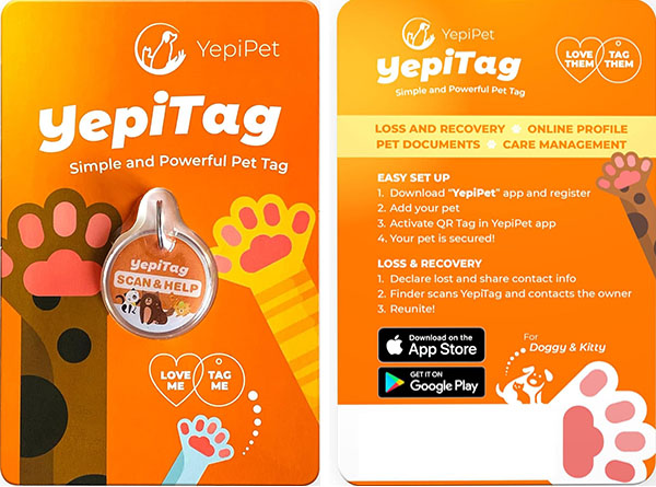 YepiTag Pet ID
