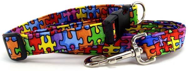 Autism Awareness Dog & Cat Collars & Leashes
