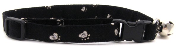 Black Paws Cat Collar