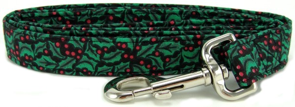 Holly Berries Dog Leash