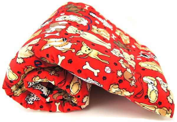 Red Dogs Pet Blanket