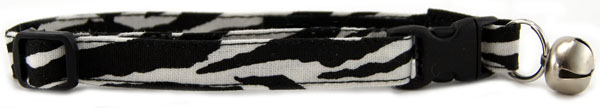 Zebra Stripes Cat Collar