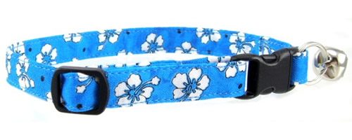 Flowers and Nature Print Cat Collars