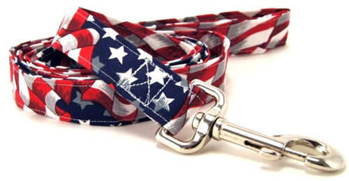4th of July - Memorial Day Dog Leashes
